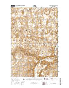 Jameson Lake West 2017 topographic map thumbnail