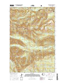 Jennies Butte 2017 topographic map thumbnail