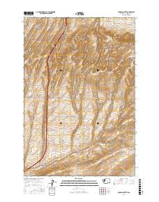 Johnson Butte 2017 topographic map thumbnail