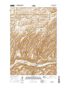 Kahlotus 2017 topographic map thumbnail