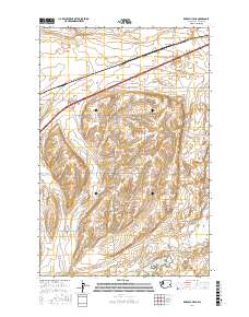 Karakul Hills 2017 topographic map thumbnail