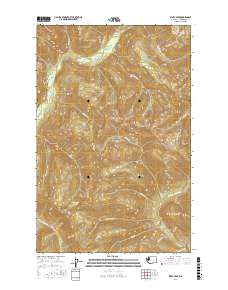 Kimta Peak 2017 topographic map thumbnail