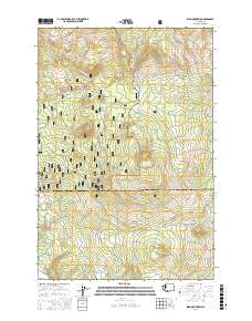 King Mountain 2017 topographic map thumbnail