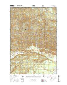 Kiona Peak 2017 topographic map thumbnail