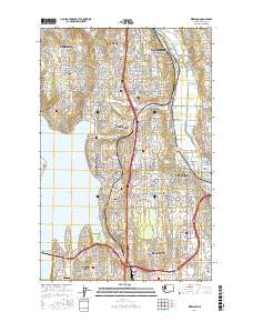 Kirkland 2017 topographic map thumbnail