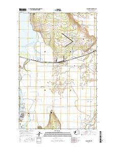 La Conner 2017 topographic map thumbnail