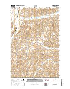 La Crosse East 2017 topographic map thumbnail