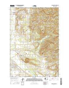 Lacamas Creek 2017 topographic map thumbnail