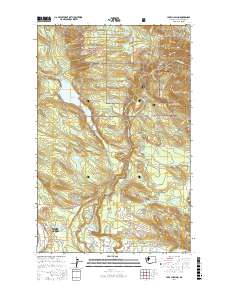 Lake Chaplain 2017 topographic map thumbnail