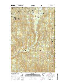 Lake Gillette 2017 topographic map thumbnail