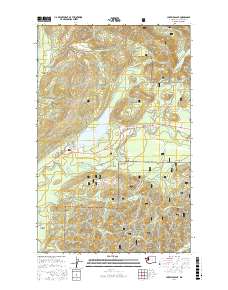 Lake Pleasant 2017 topographic map thumbnail