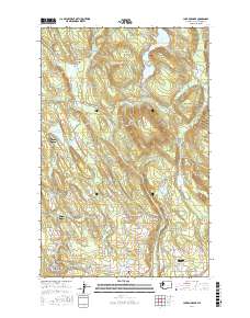 Lake Roesiger 2017 topographic map thumbnail