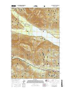 Lake Wenatchee 2017 topographic map thumbnail