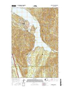 Lake Whatcom 2017 topographic map thumbnail