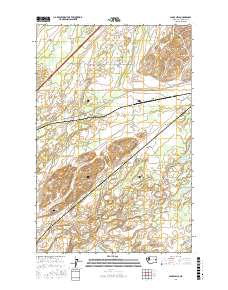 Lance Hills 2017 topographic map thumbnail