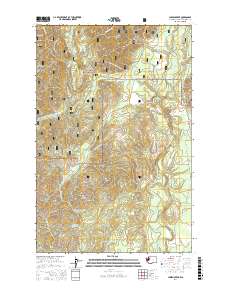 Larsen Creek 2017 topographic map thumbnail