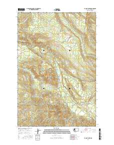 Le Dout Creek 2017 topographic map thumbnail
