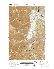 Leavenworth 2017 topographic map thumbnail