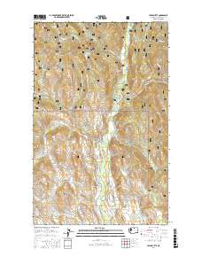 Lewis Butte 2017 topographic map thumbnail