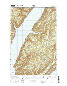 Lilliwaup 2017 topographic map thumbnail