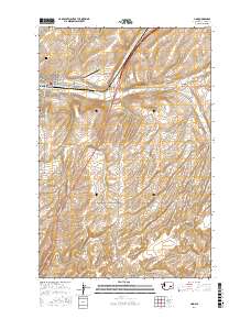 Lind 2017 topographic map thumbnail