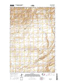 Lind SE 2017 topographic map thumbnail