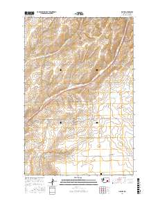 Lind SW 2017 topographic map thumbnail