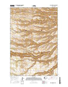 Logy Creek Falls 2017 topographic map thumbnail