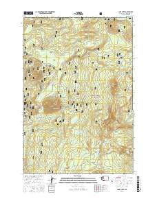 Lone Butte 2017 topographic map thumbnail