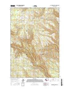 Lost Horse Plateau 2017 topographic map thumbnail