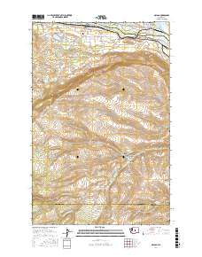 Malaga 2017 topographic map thumbnail
