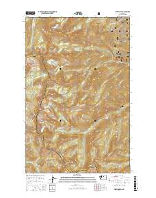 Martin Peak 2017 topographic map thumbnail