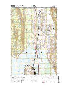 Marysville 2017 topographic map thumbnail