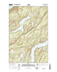 Mason Lake 2017 topographic map thumbnail