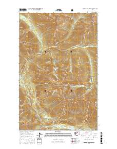 McGregor Mountain 2017 topographic map thumbnail