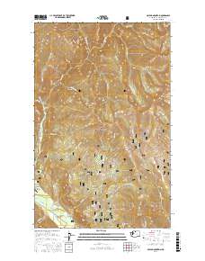 McLeod Mountain 2017 topographic map thumbnail