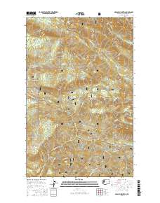 Meadow Mountain 2017 topographic map thumbnail