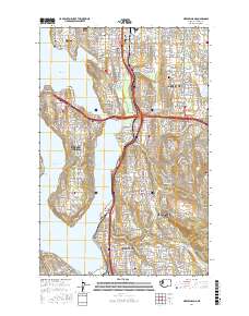 Mercer Island 2017 topographic map thumbnail