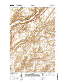 Mesa East 2017 topographic map thumbnail