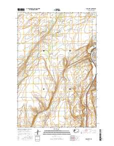 Mesa West 2017 topographic map thumbnail