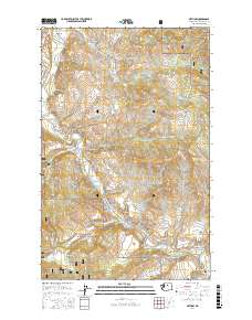 Methow 2017 topographic map thumbnail