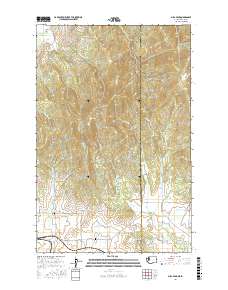 Mica Peak 2017 topographic map thumbnail