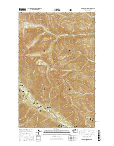 Midnight Mountain 2017 topographic map thumbnail