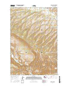 Milk Canyon 2017 topographic map thumbnail