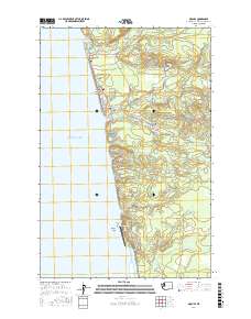 Moclips 2017 topographic map thumbnail