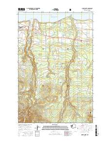 Morse Creek 2017 topographic map thumbnail