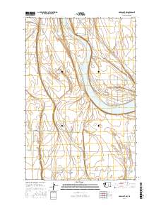 Moses Lake NW 2017 topographic map thumbnail