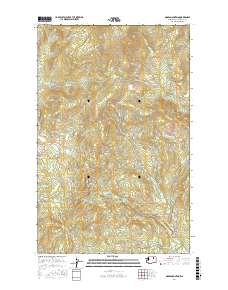 Moses Mountain 2017 topographic map thumbnail