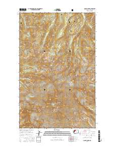 Mount Baker 2017 topographic map thumbnail