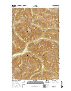 Mount Blum 2017 topographic map thumbnail
